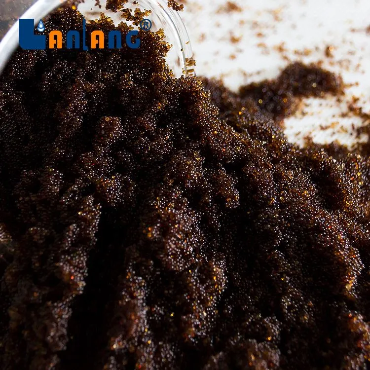 철 제거용 강산성 양이온 수지